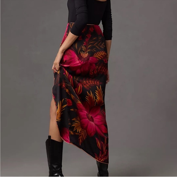 Farm Rio satin skirt - Picture 3 of 11